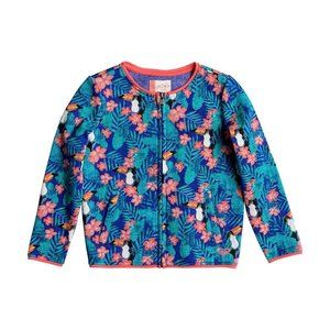 ROXY GIVE AND TAKE TOP ROYAL BLUE TOUCAN TANGO FOR GIRLS SIZE 5
